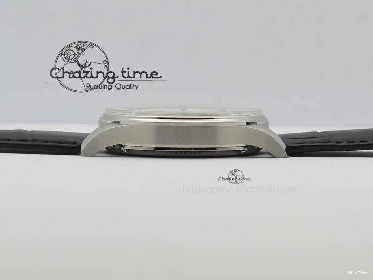 MIROTIME 0424 Effortless Portuguese IW544404 SS White Dial On Black Leather Strap A 7257